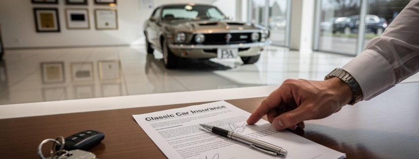 Classic car insurance PA: Coverage That Keeps Your Showroom Condition Intact