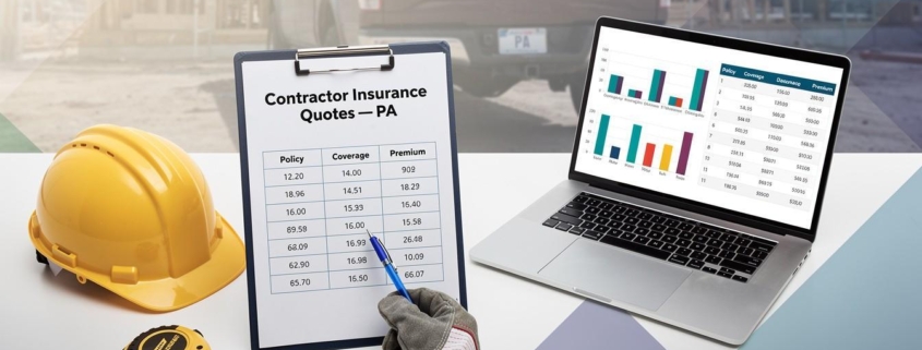 Contractor Insurance Quotes PA: Comparing Quotes for Your PA Business
