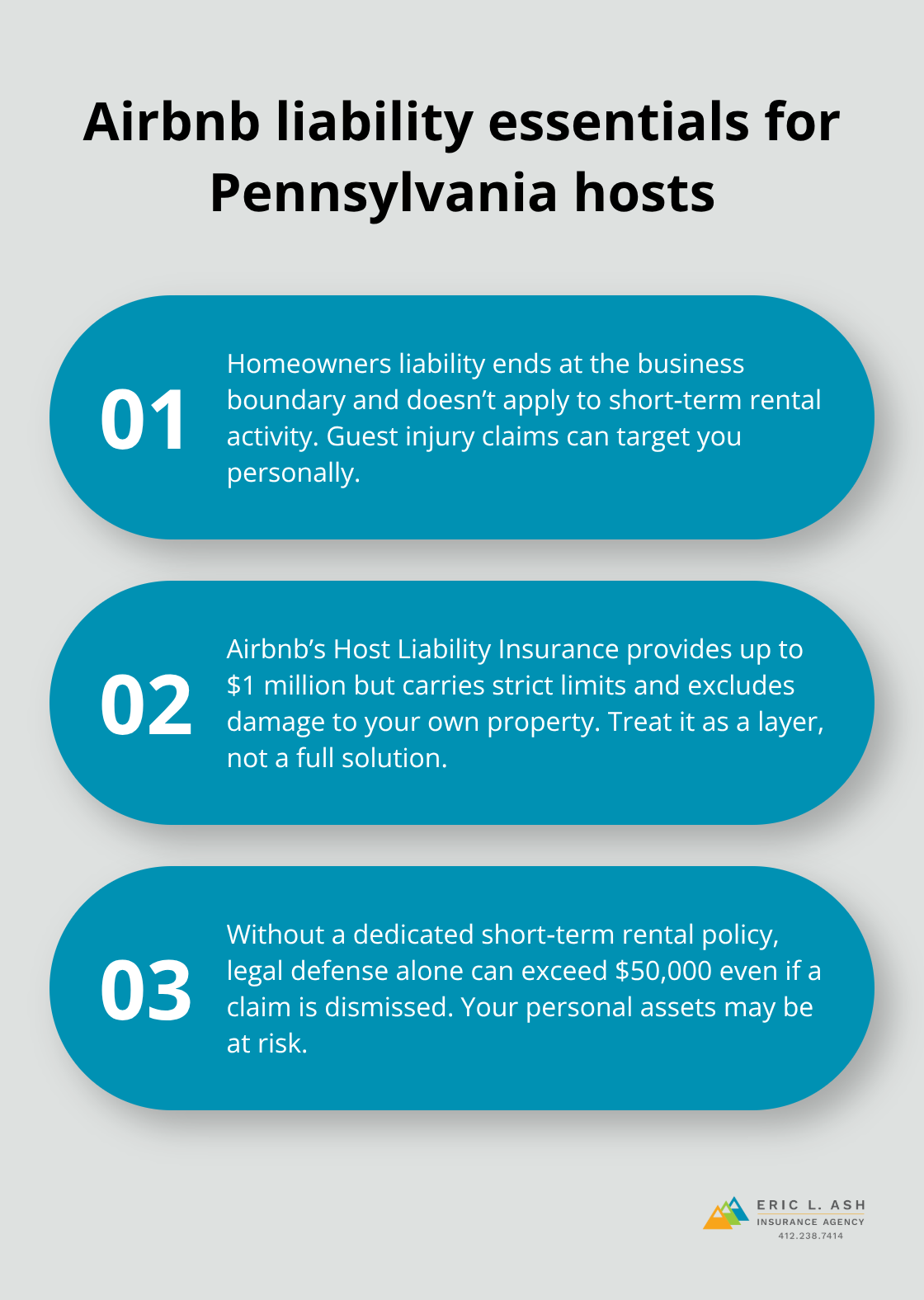 Three key liability facts for Pennsylvania Airbnb hosts - Airbnb host insurance policy