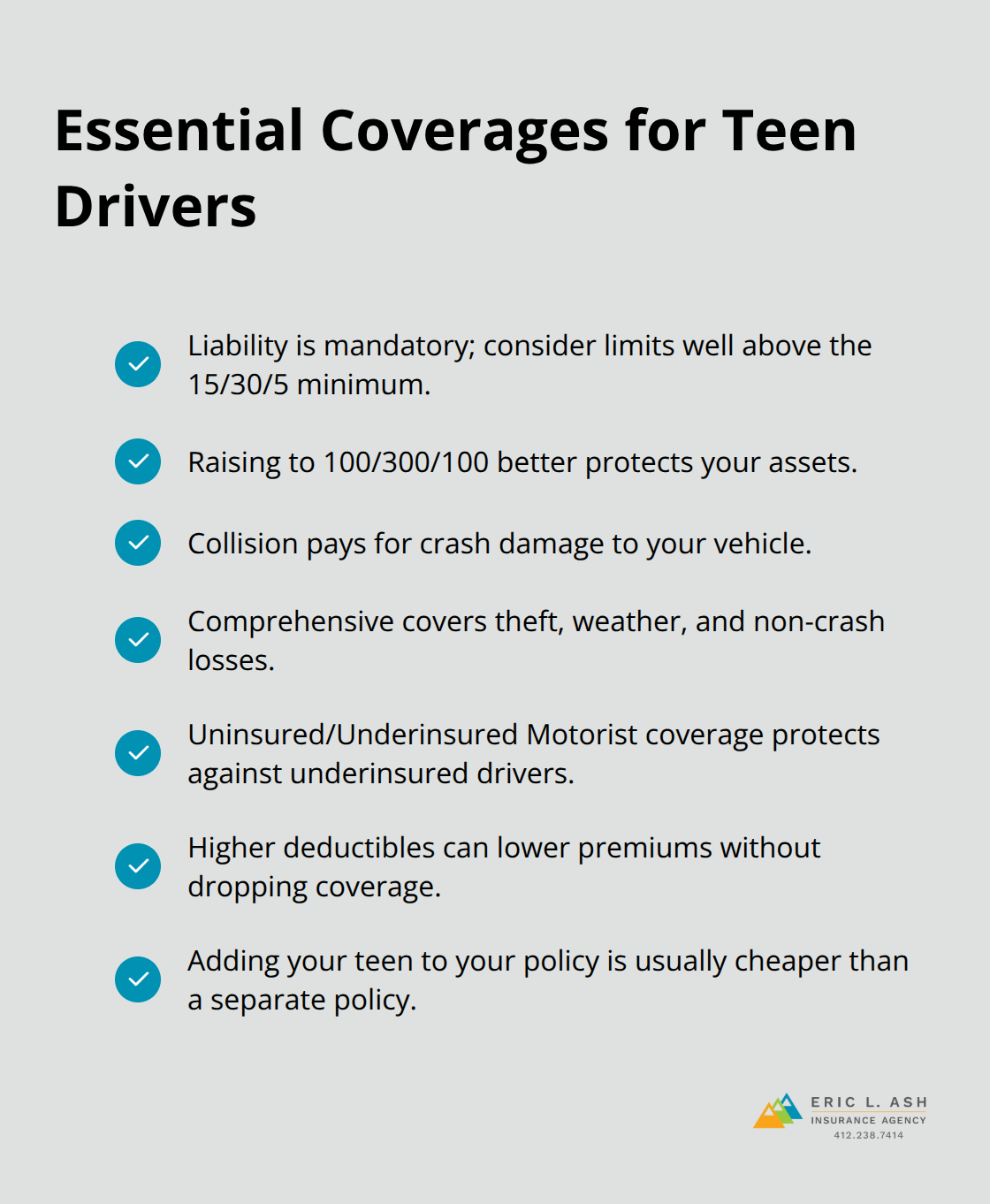Key auto insurance protections for Pennsylvania teen drivers - PA teen driver policy